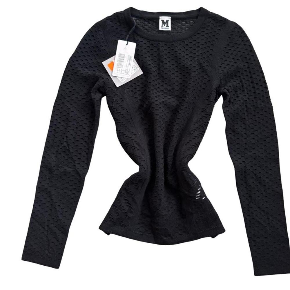 Missoni Black Long Sleeve Sweater